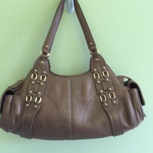 Cole Haan gold purse